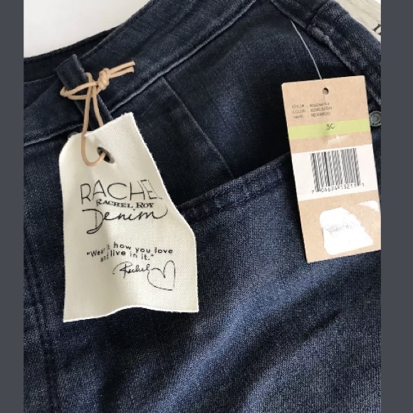 Rachel Roy Peekaboo High Rise Fray Hem Shorts 30 - Picture 4 of 6